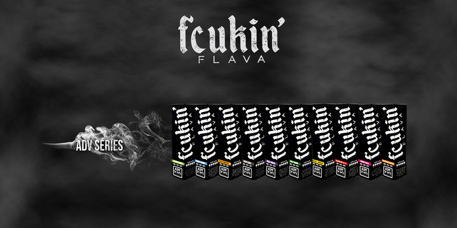 Visuel Instagram de la gamme e-liquide ADV de chez Fcukin Flava