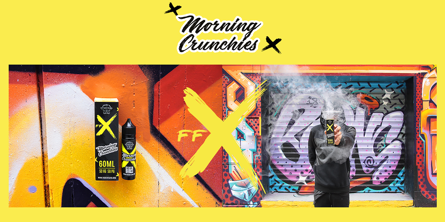 Visuel Morning Crunchies de la gamme e-liquide FFX