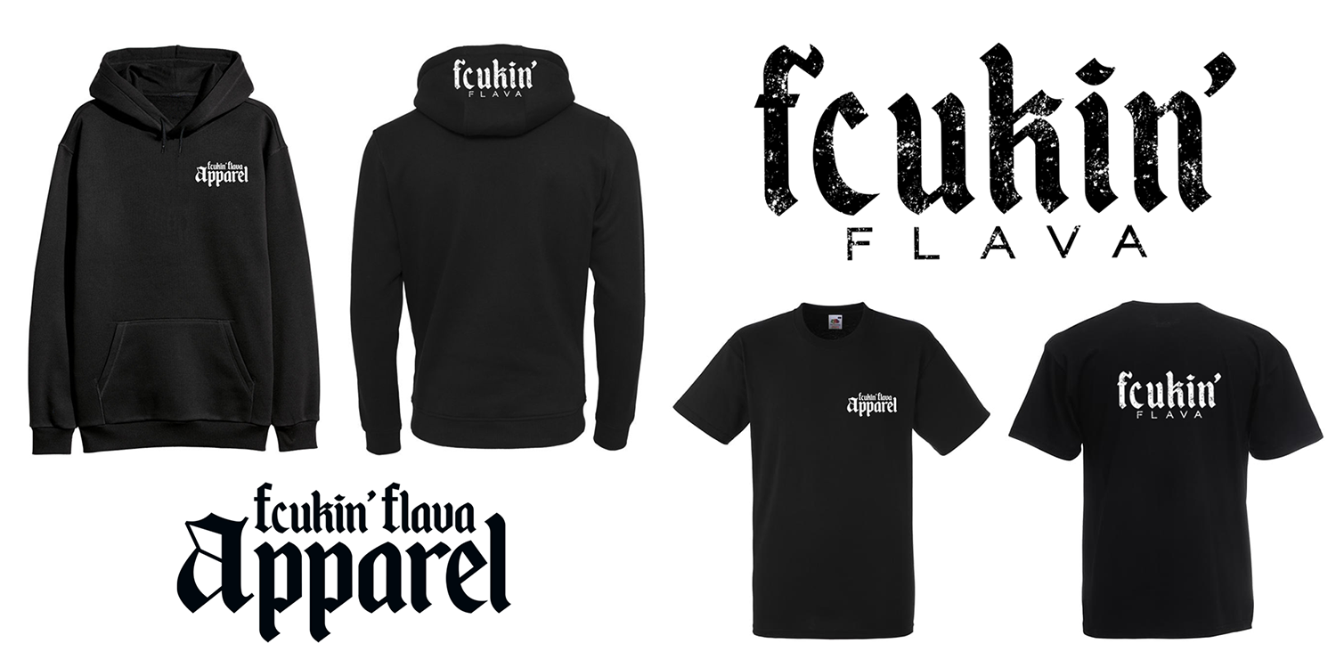 Hoodie et T-shirt Fcukin'Flava apparel